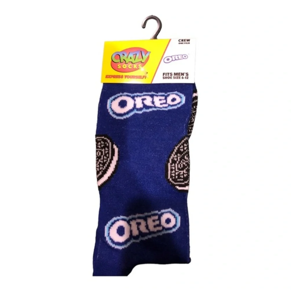 Buy 1 get 1 free! kool-aid White & red crazy‎ fun gag gift crew socks. new